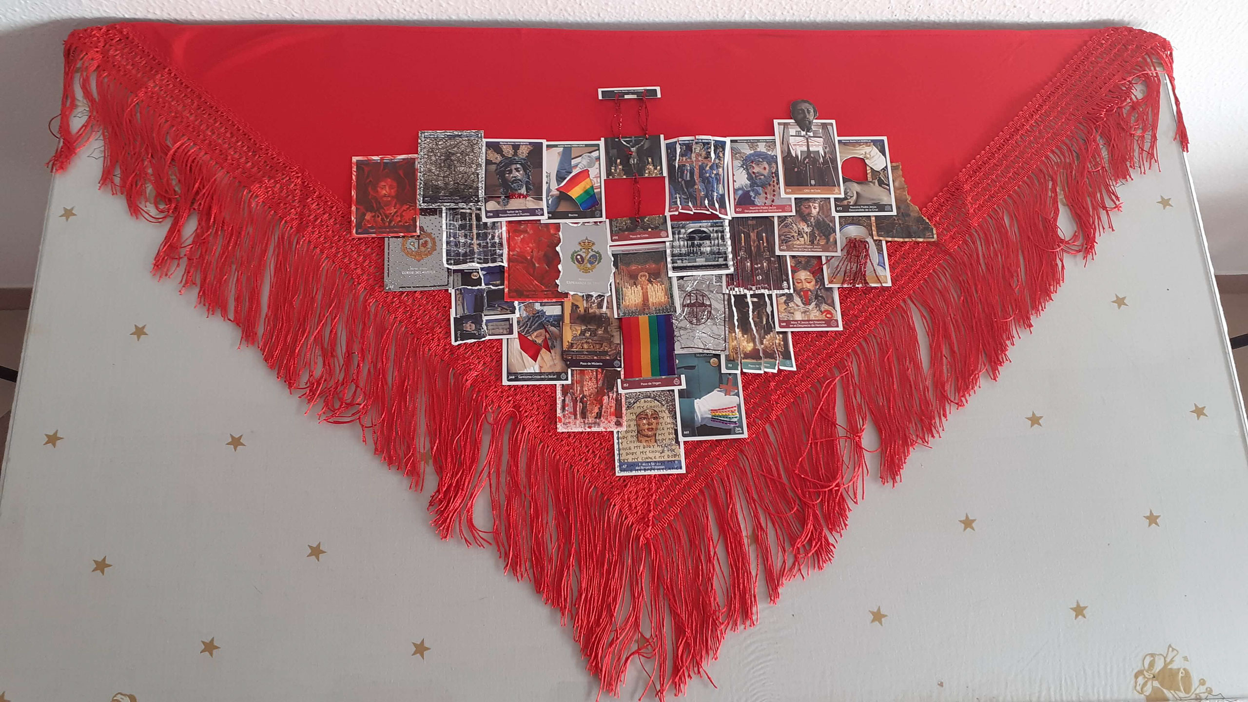 holy-cards-on-spanish-shawl-layout-test